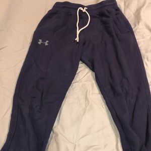 Under armour navy blue joggers